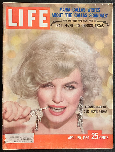 Marilyn Monroe magazine | Slightly out of focus vintage