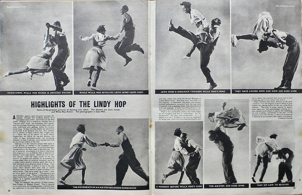 Thumbnail: lindy hop gjon mili willa mae ricker picture post 18th december 1943
