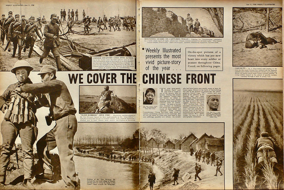 Thumbnail: Robert Capa China Weekly Illustrated 1938