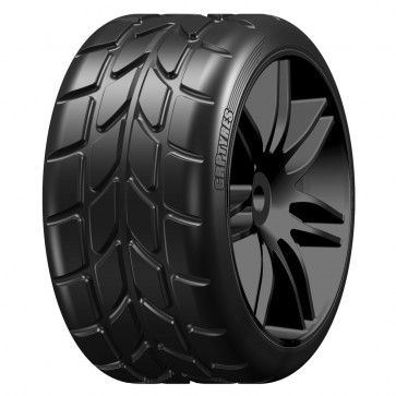 GRP XR1 GWX22-R1 Extrasoft Rain on Black Wheel