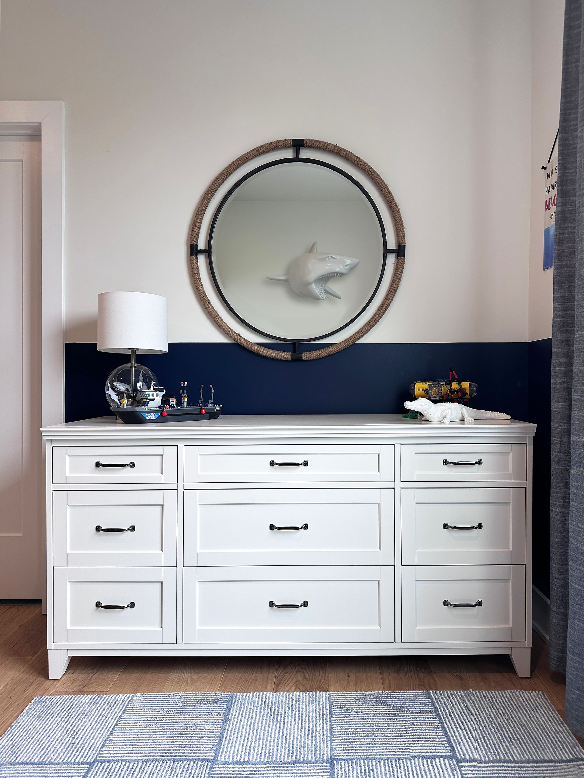 tre Designs Project The New home Nautical Wonderer Bedroom 