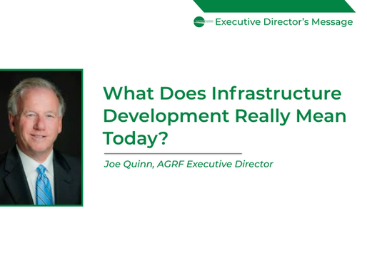 What Does Infrastructure Development Really Mean Today?