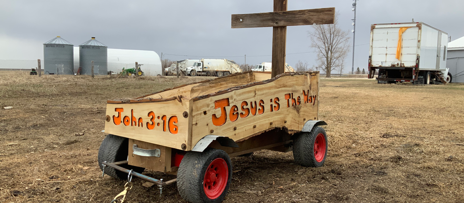 Jesus is the way wagon