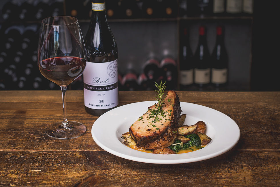 An elevated evening experience, where thoughtfully crafted courses and fine wines create unforgettable moments.