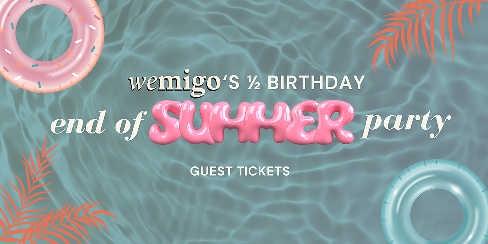 Non-Member Tickets - End of Summer Party