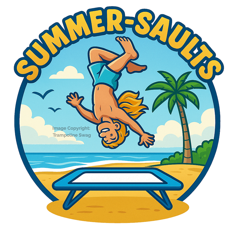 Summer-saults Sticker