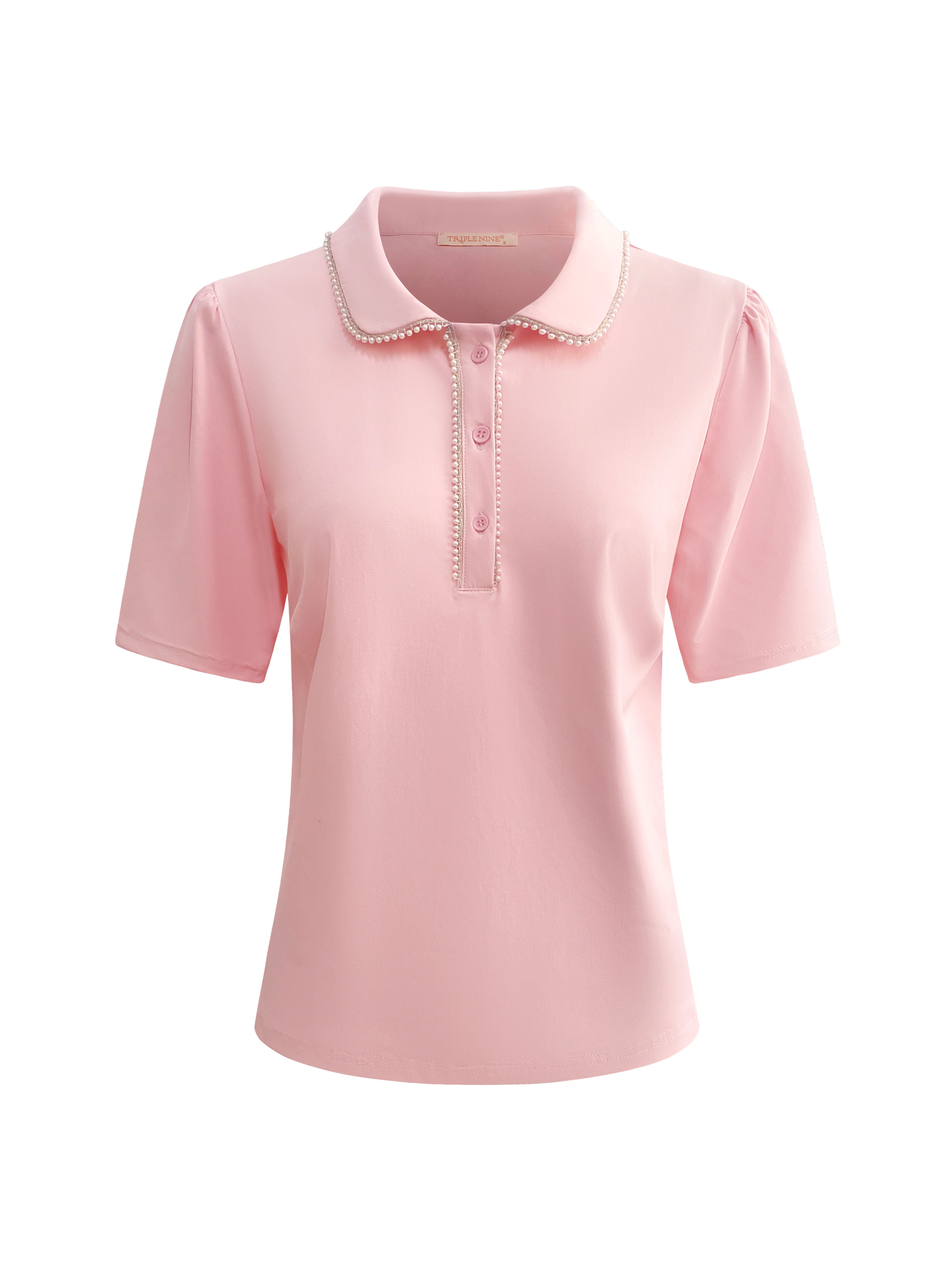 Triple Nine travel blouse poederroze