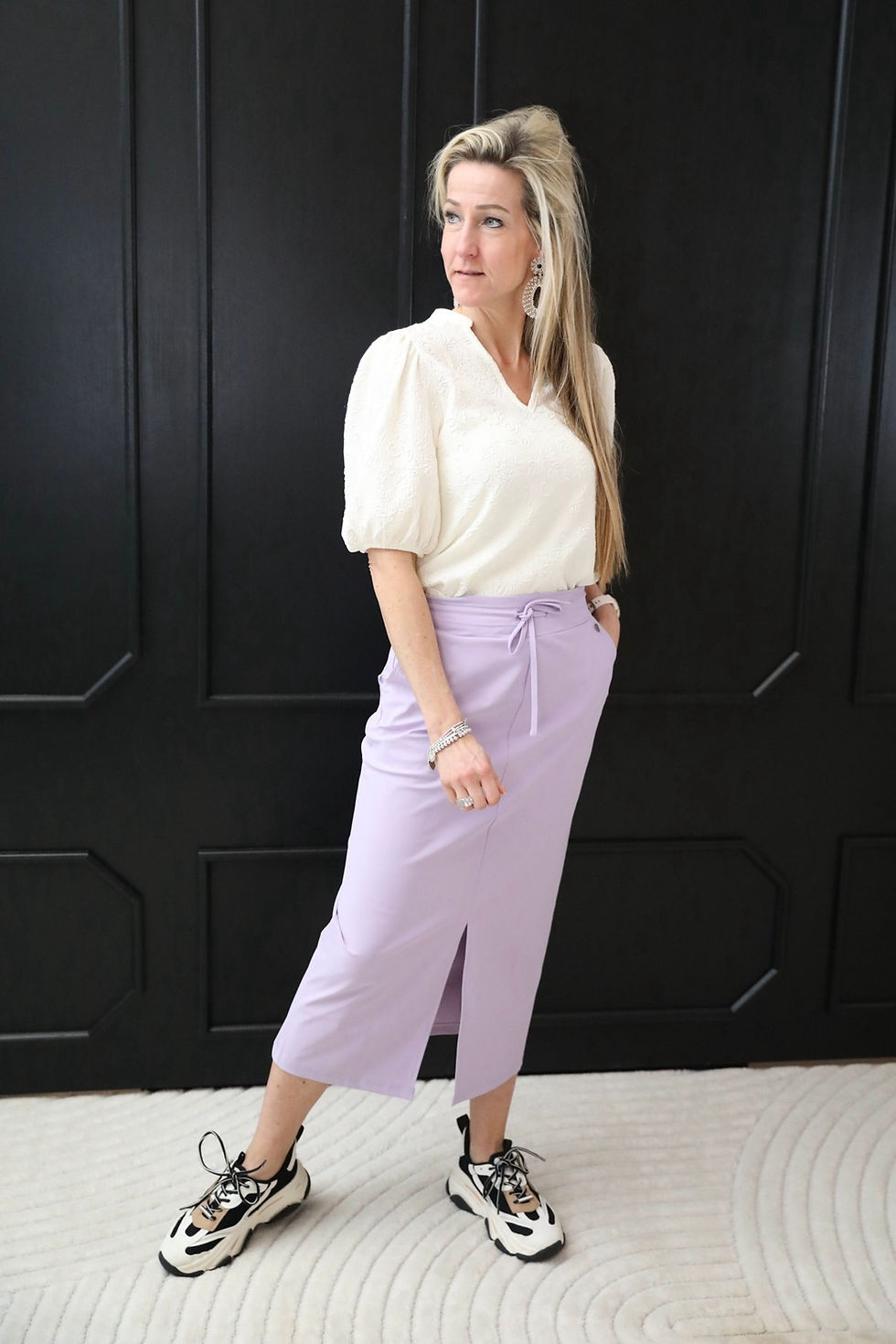 Thumbnail: Triple Nine travel rok split lila 