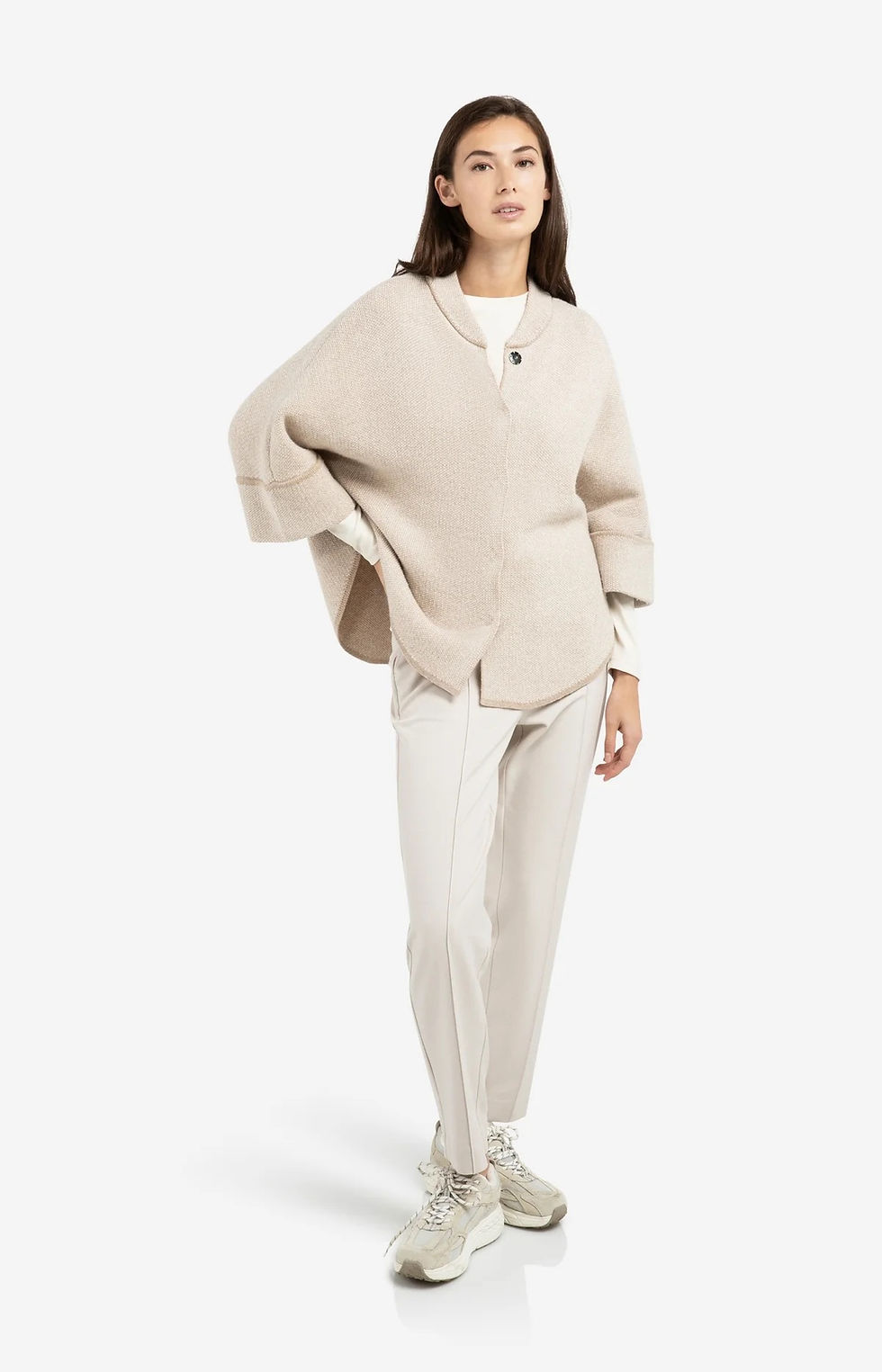 Thumbnail: Broek pantalon heather grey 