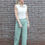 Thumbnail: Triple Nine travel Pantalon sage green 