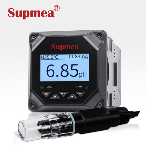 SUPMEA Industrial Grade PH Sensor PH Meter With Controller For