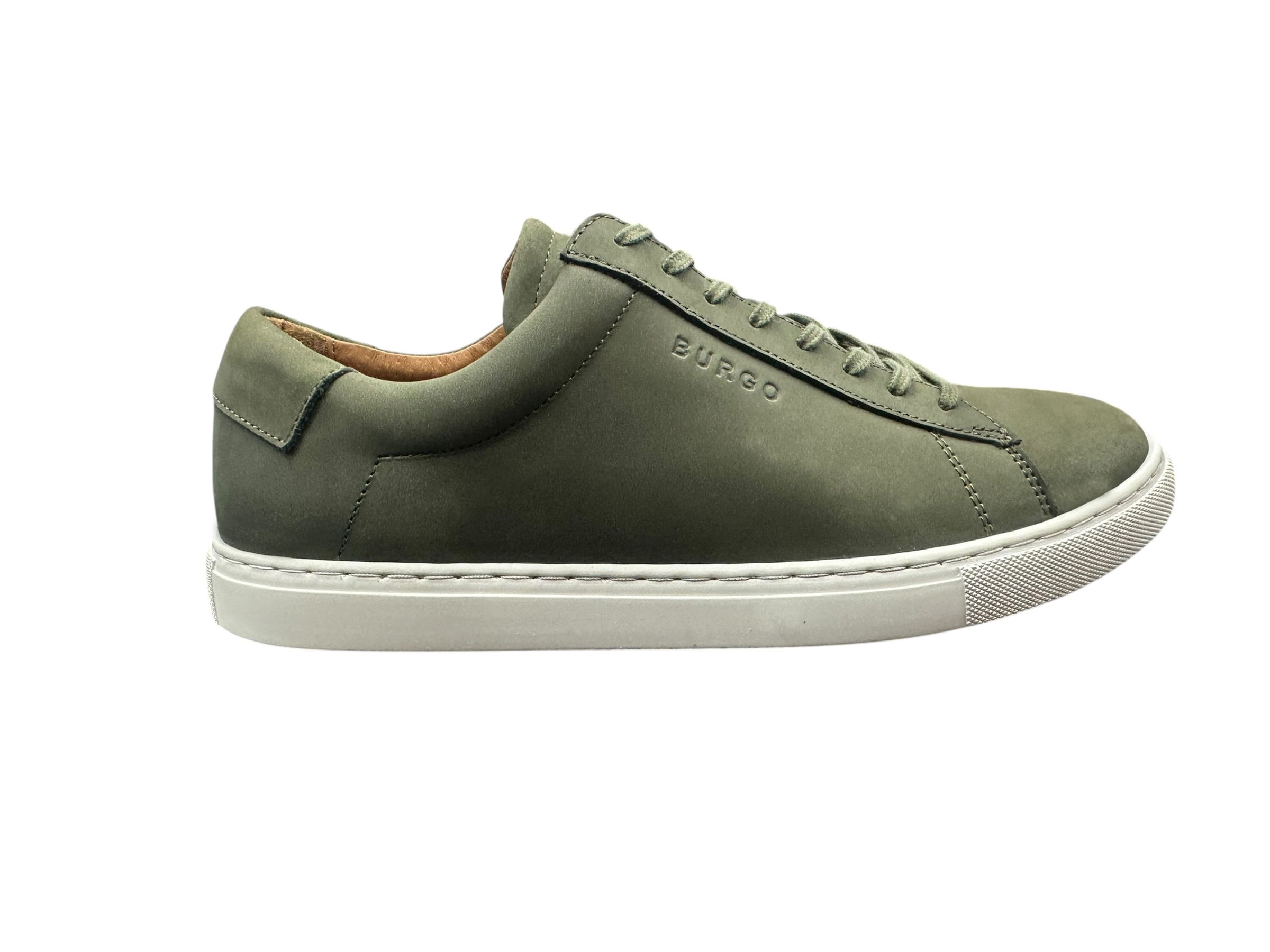 Sneakers Burgo Olive Nubuck
