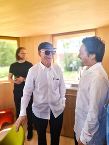 Tsuyoshi Tane und Rolf Fehlbaum, Vitra