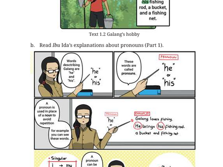 Modul Ajar (Pertemuan 3 ) Deep Learnig Bahasa Inggris Kelas 7 Chapter 1 Unit 2 Buku English For Nusantara