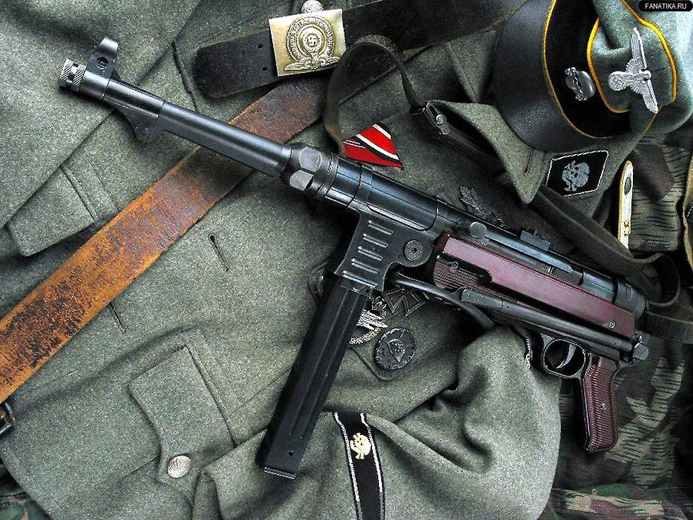 Thumbnail: AGM  Full Metal AEG Submachine Gun Replica (Black)