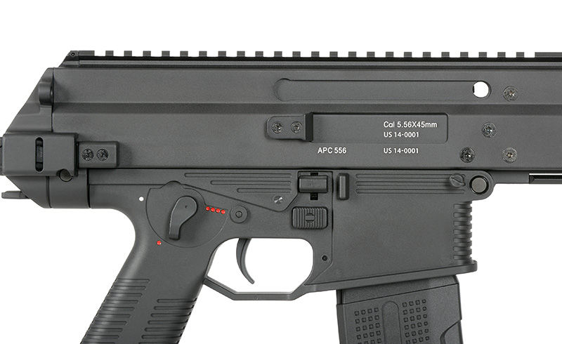 Thumbnail: B&T APC 556 AEG Rifle Replica ETU - Black [ASG]