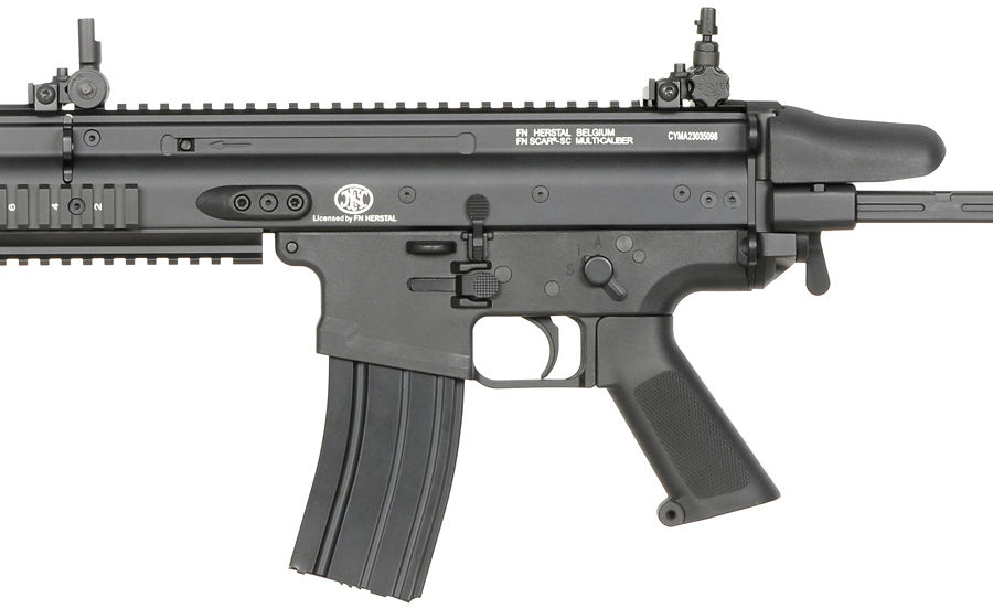 Thumbnail: FN SCAR-SC Subcarbine Replica with 25RPS, ESHOOTER ETU [Cybergun]