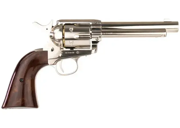 Thumbnail: UMAREX COLT LEGENDS WESTERN COWBOY REVOLVER CO2 FULL METAL NICKEL