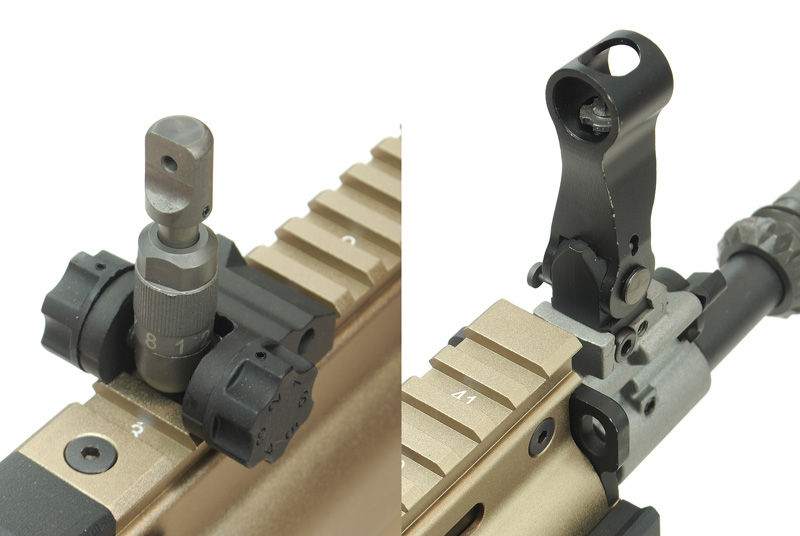 Thumbnail: WE Mk17 SCAR H Open Bolt GBR Desert