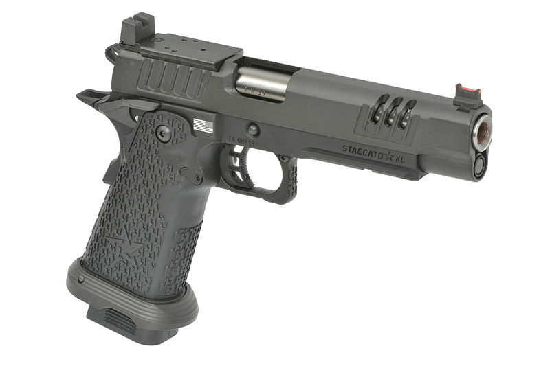 Thumbnail: STACCATO 2011 XL pistol replica Licensed By EMG - Black [6MMPROSHOP]