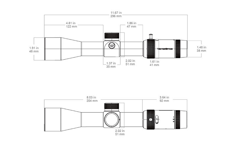 Thumbnail: Scope FORESTER JR. 3-9X40 [Vector Optics]