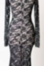 Thumbnail: Womens Lace Mesh Dress