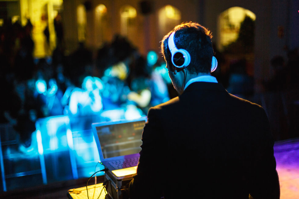 DJ Performing Live