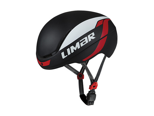 Limar 007 Helmet (MATT BLACK WHITE RED) Superlight | actionbods