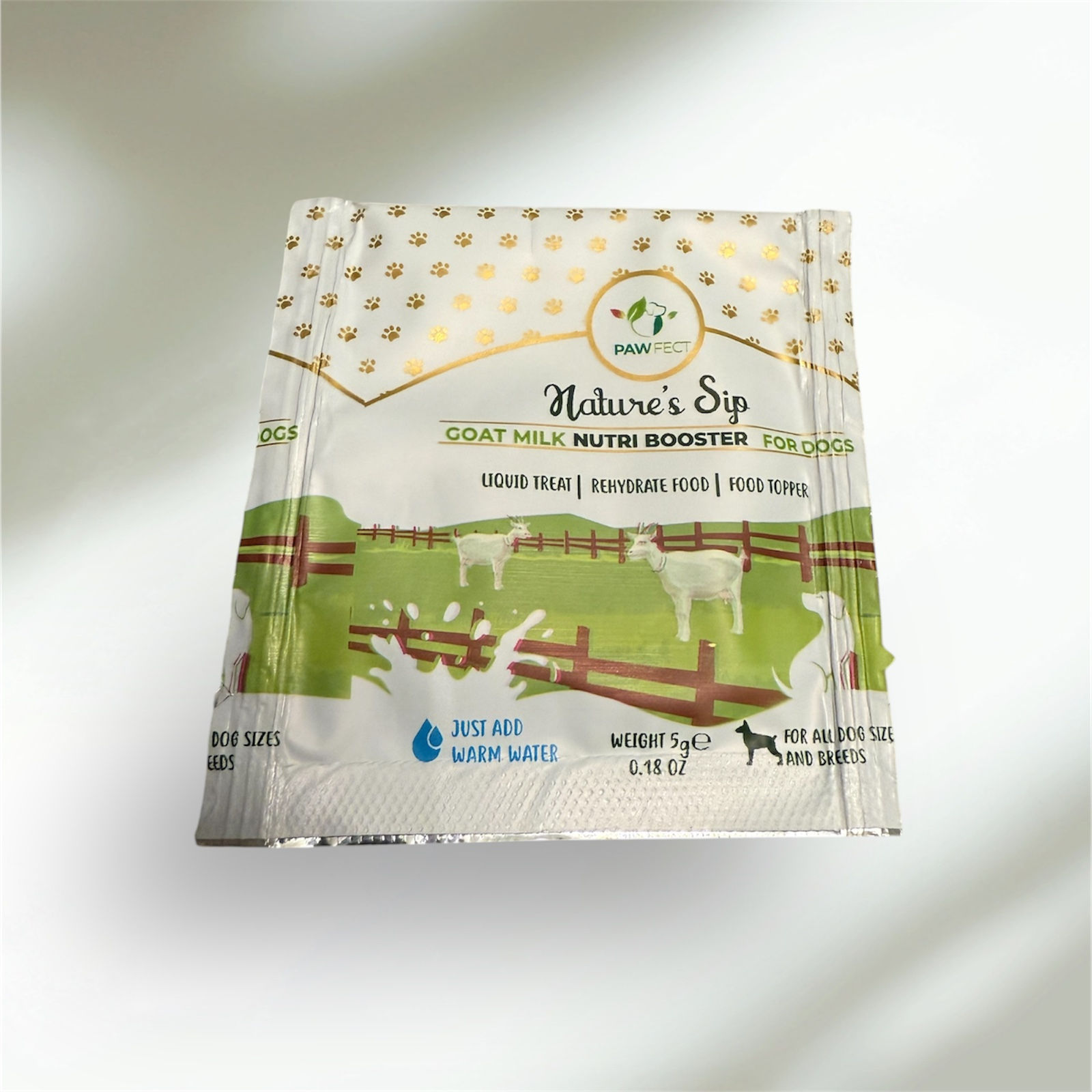 Nature’s sip Goat milk Nutri booster for Dogs 5g