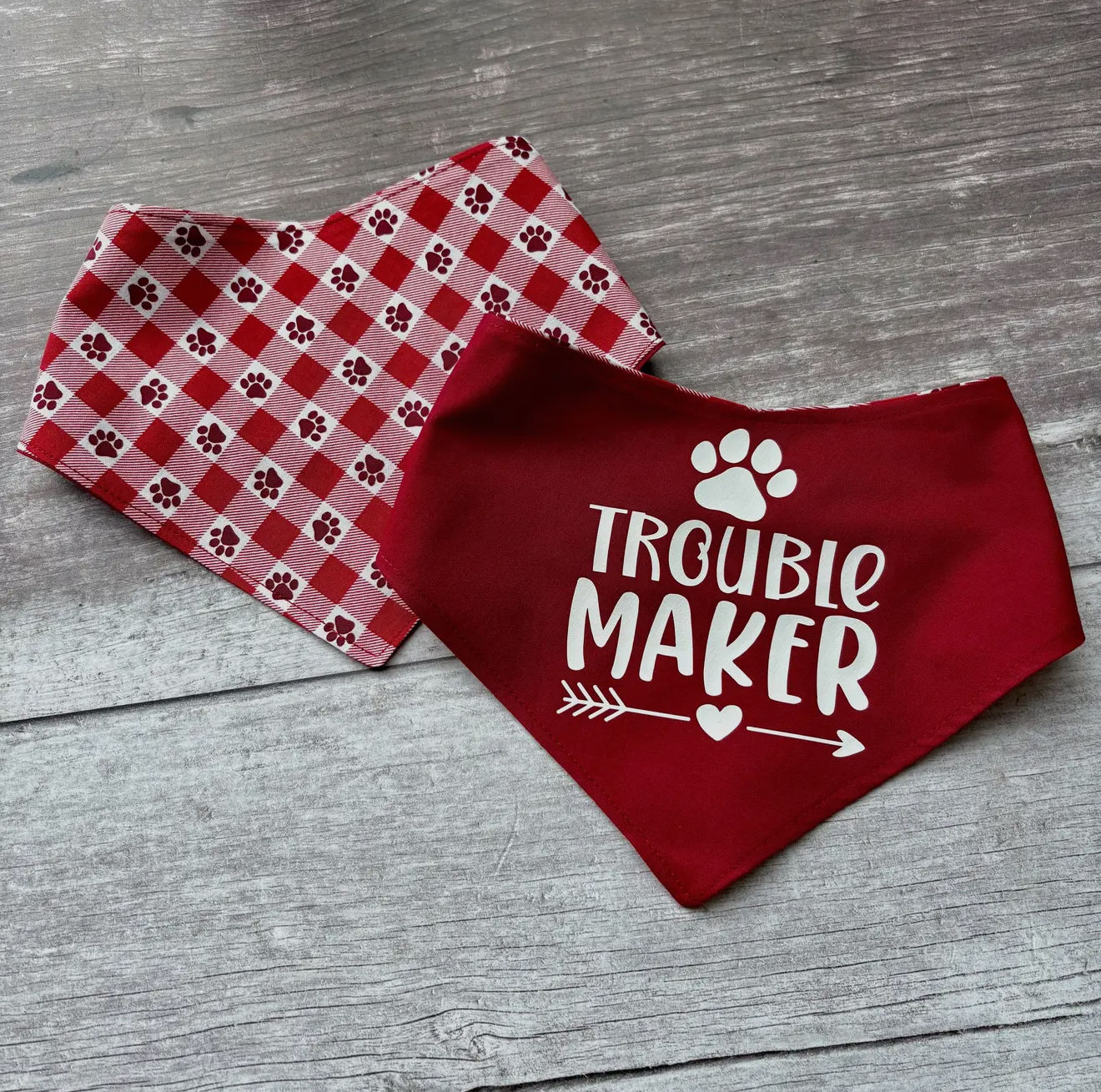Trouble maker Reversible bandana