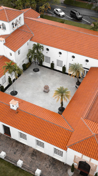 Coco Plum Woman's Club Infinite Roofing Coral Gables Historic Landmark Historical Department Pan and Cover
