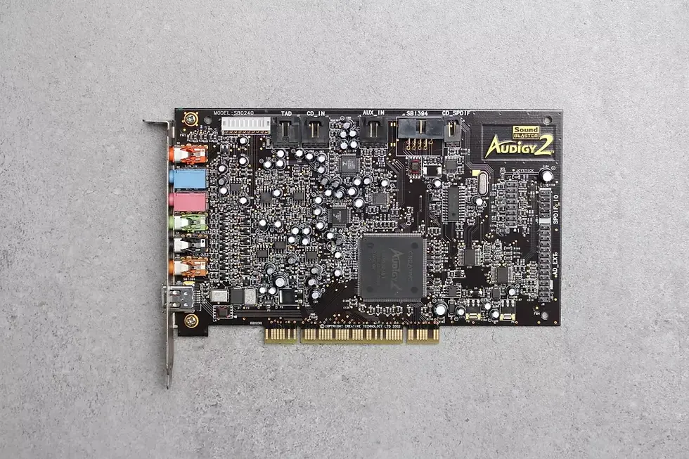 Thumbnail: PCI Sound Card CREATIVE SB0240 Sound Blaster Audigy 2 Firewire