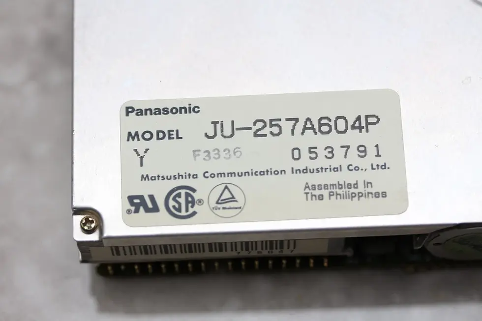 Thumbnail: FDD 3'5" 1.44Mb Panasonic JU-257A604P Internal Floppy Disk Drive BEIGE