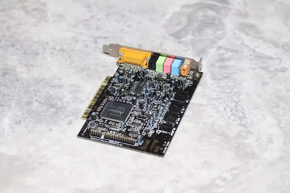 Thumbnail: PCI Sound Card CREATIVE SB0160 Sound Blaster Audigy EAX Advance HD