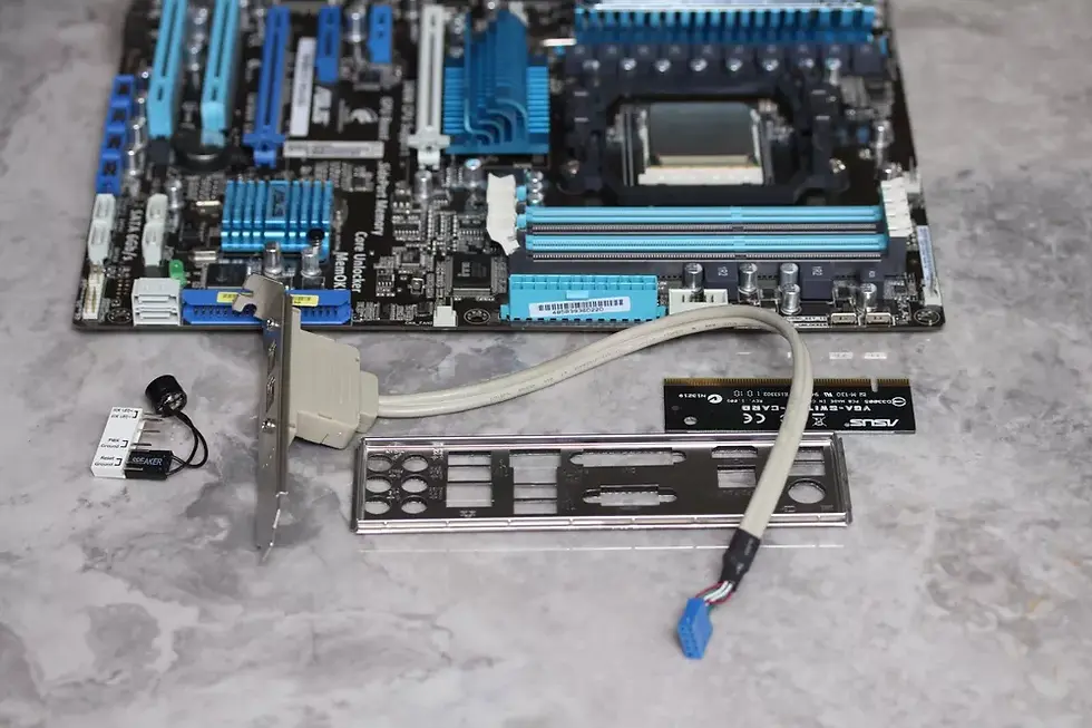 Thumbnail: AM3 ASUS M4A89GTD Pro/USB3 AMD 890GX MoBo with CPU AMD FX-4300 & I/O shield