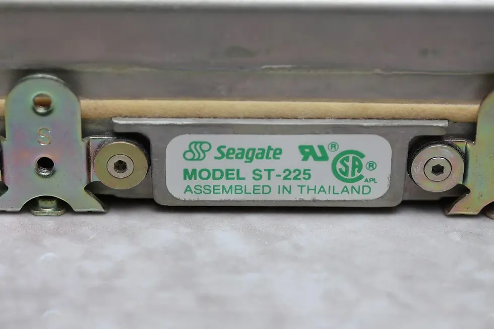 Thumbnail: MFM Internal HDD Seagate ST-225 21MB 5.25"/HH.  100% HEALH (like new)