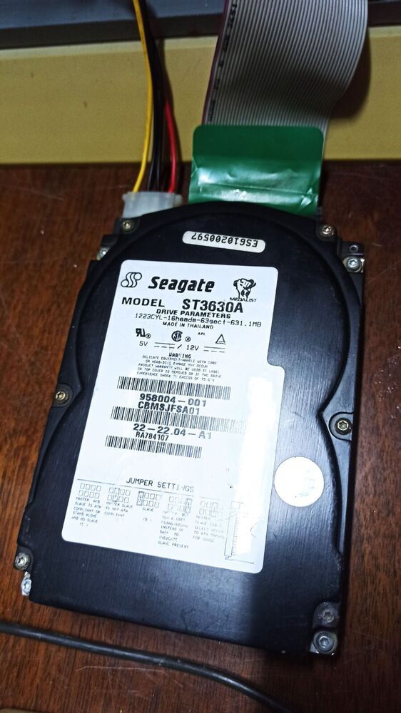 Thumbnail: ATA/IDE 631.1MB Seagate ST3630A MEDALIST 3.5"/SL ATA2 FAST 3811RPM Internal HDD