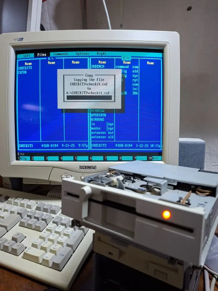 Thumbnail: FDD 5.25” 1.2Mb/360Kb J.P.N. CORP. DS-53A Internal Floppy Disk Drive BEIGE