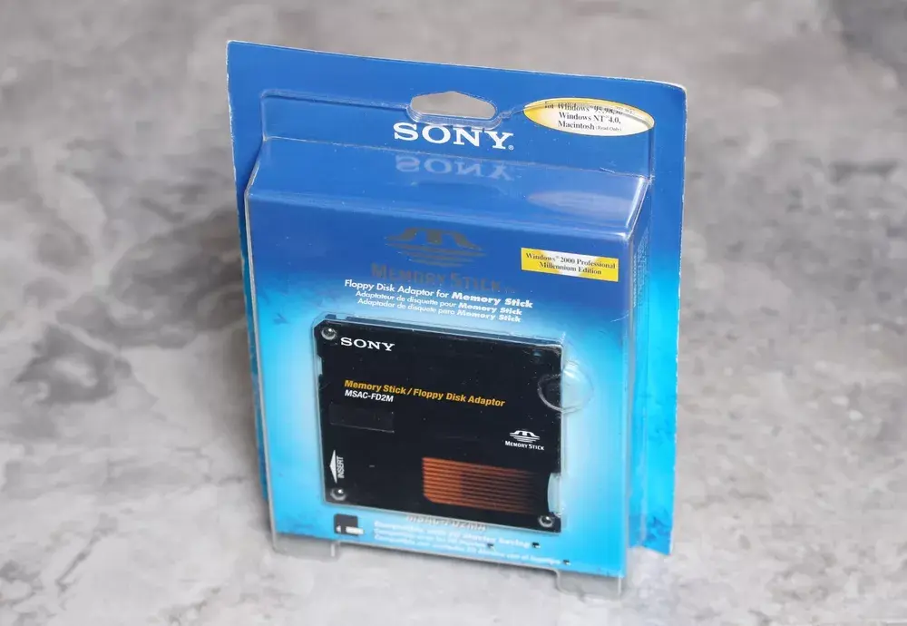 Memory Stick/Floppy Disk Adaptor MSAC-FD2M (NEW/SEALED)