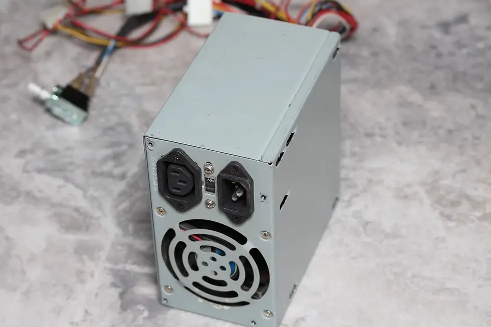 Thumbnail: AT Power Supply P8/P9 200W TREETEK Co. TRT-200W for RETRO PC 2x6pin power