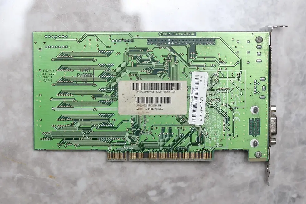Thumbnail: PCI Graphics card 4MB ATI 3D Rage IIС + DVD (3D Charger)
