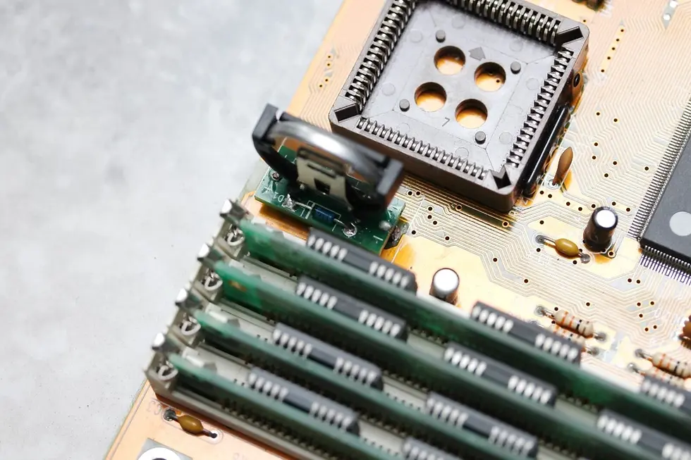 Thumbnail: ALD DAT305 rev. D2 Motherboard with CPU Am386SX 40MHz & 4MB RAM