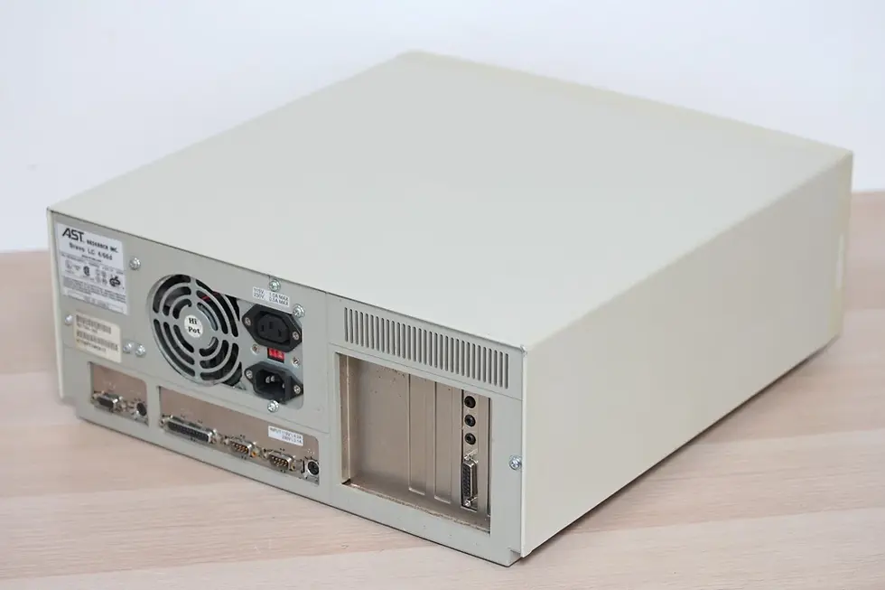 Thumbnail: Vintage PC AST Bravo LC 4/66d i486DX2 66MHz, 16MB RAM, 540MB HDD, 1MB VGA, Sound