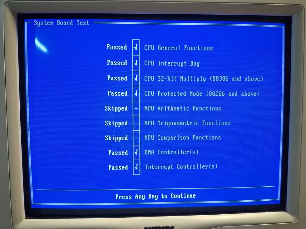 Thumbnail: PQFP132 FIC 386-GT Motherboard with CPU Am386DX 40MHz, 128KB Cache, 4MB RAM
