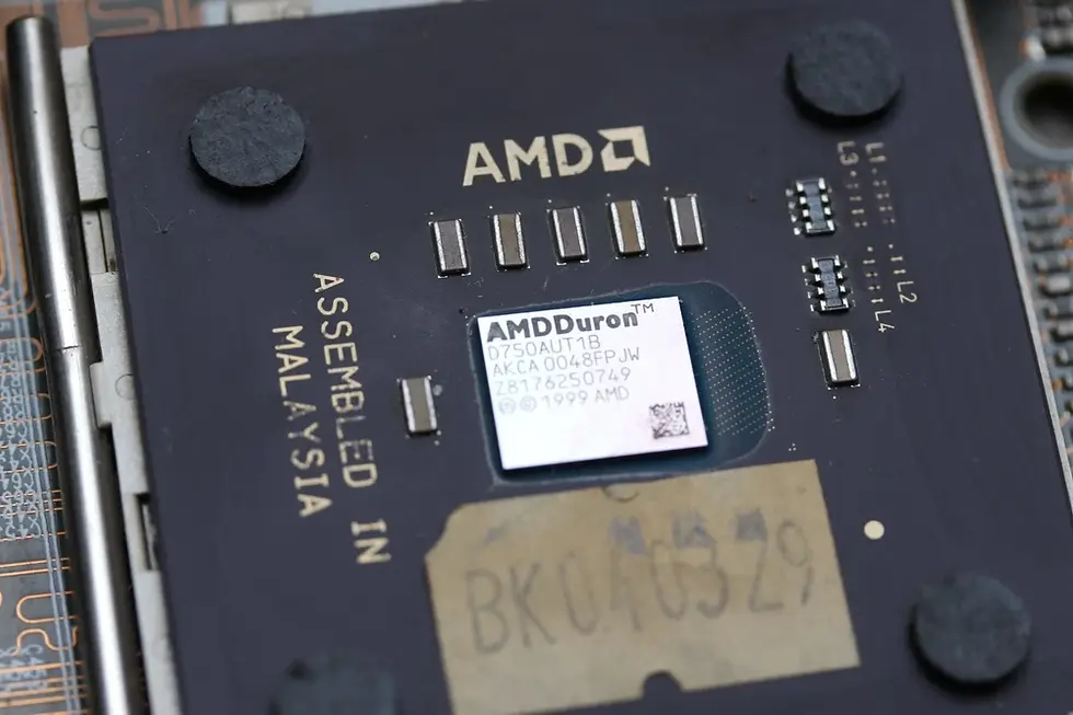 Thumbnail: Socket 462/A PCPartner K133ASA-970 MoBo VIA KT133 chipset with CPU & I/Oshield