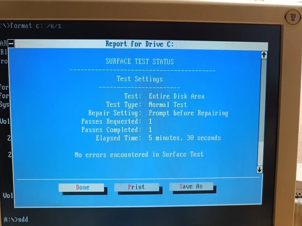 Thumbnail: ATA/IDE HDD 212MB CONNER CP-3204F 3.5"/HH IDE/AT. 100 % HEALTH