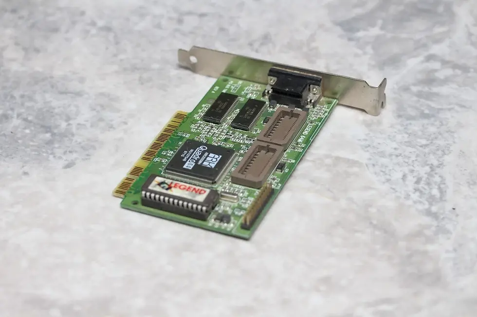 Thumbnail: RARE PCI Graphics Card ARK Logic LEGEND 64Mi Quadro64 1MB (max 2MB) /64Bit rev.A