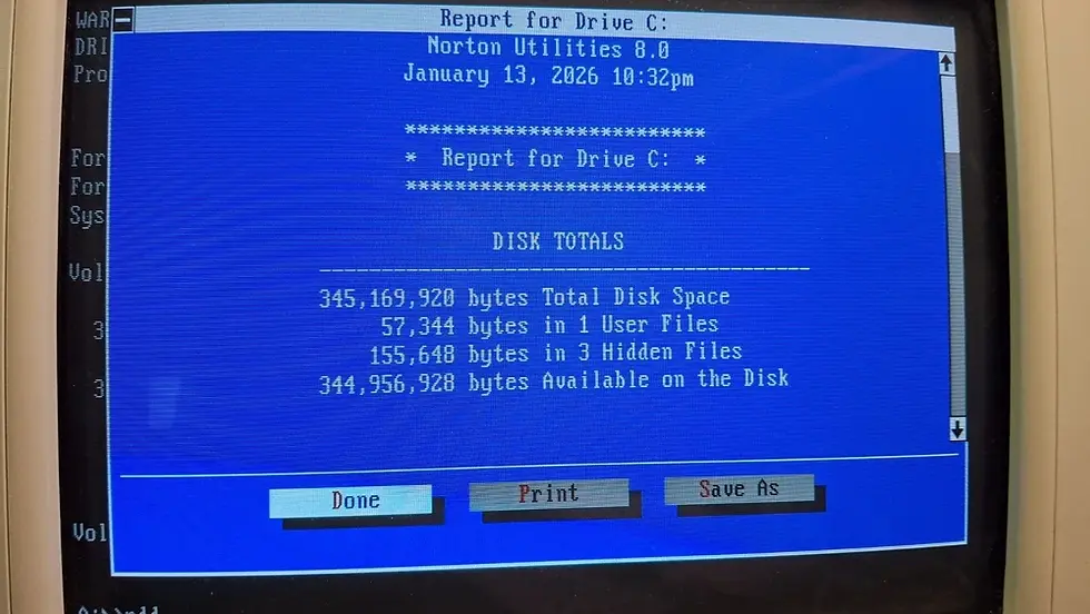 Thumbnail: ATA/IDE 345MB Maxtor 7345AT 3.5"/SL IDE/AT Hard Disk Drive. 100 % HEALTH
