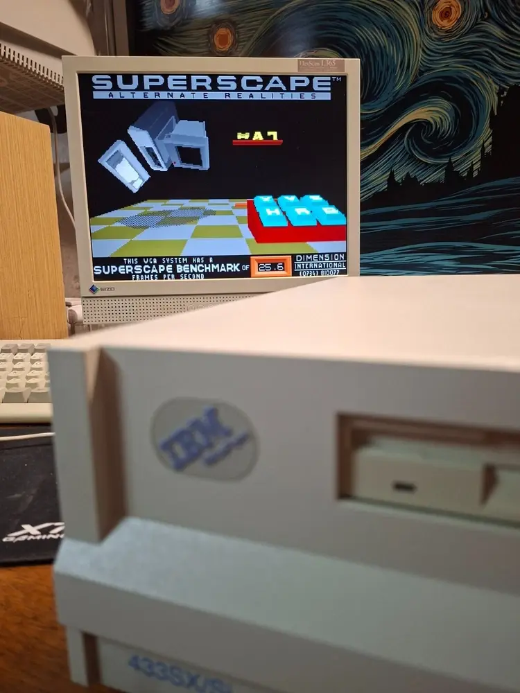 Thumbnail: Vintage Computer IBM ValuePoint 433SX/Si (Type 6381)