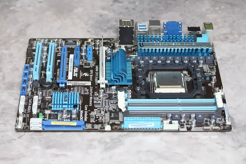 Thumbnail: AM3 ASUS M4A89GTD Pro/USB3 AMD 890GX MoBo with CPU AMD FX-4300 & I/O shield